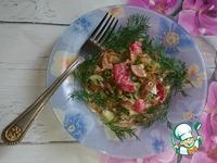 Салат с капустой и сосисками ингредиенты