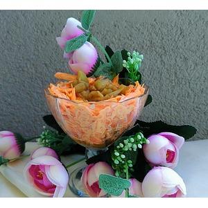 Салат с баклажанами и морковью