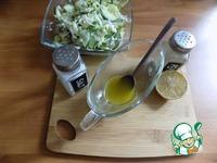 Салат с капустой и зернистым творогом ингредиенты