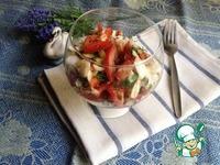 Овощной салат в стиле восьмидесятых ингредиенты