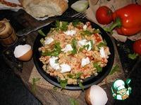 Турецкая яичница с овощами ингредиенты