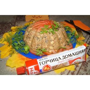 Мясной террин с печенью и грибами