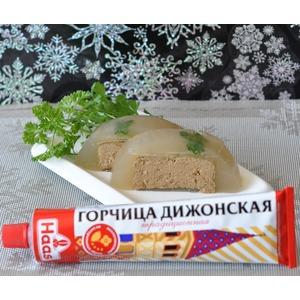 Заливное с печёночным паштетом