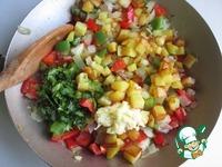 Баклажаны с овощами ингредиенты