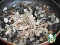Заливной пирог с курицей и грибами ингредиенты