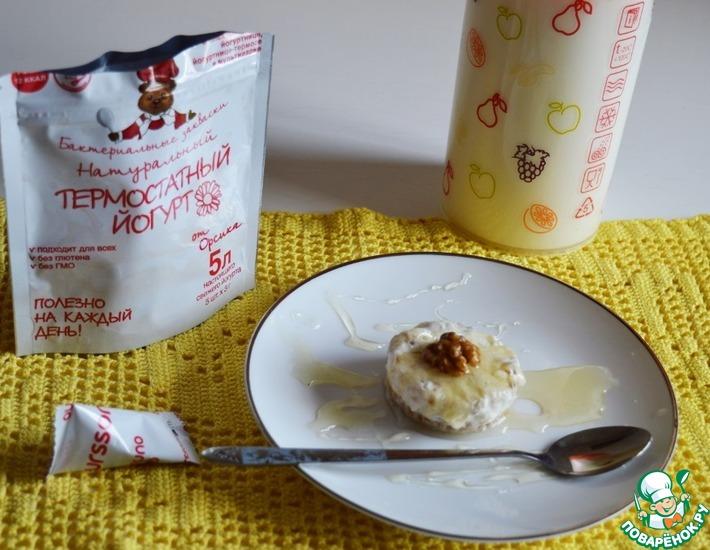 Рецепт: Замороженные йогуртовые мини-кейки