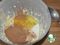 Шоколадные кексы с творожно-кокосовыми шариками ингредиенты