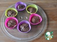 Шоколадные кексы с творожно-кокосовыми шариками ингредиенты