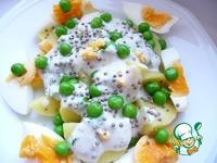 Картофельный салат с йогуртовым соусом ингредиенты