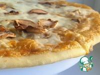 Пицца с грибным белым соусом ингредиенты