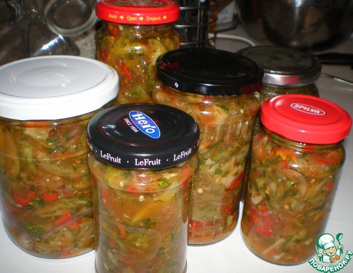 Рецепт: Закарпатский салат Утилизация урожая