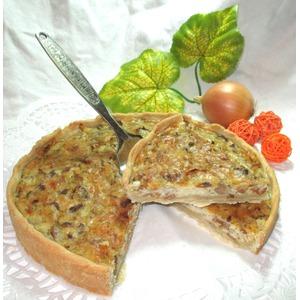 Пирог Сырно-грибное удовольствие