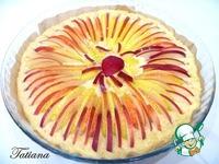 Яблочно-грушевый пирог Хризантема ингредиенты