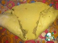 Дрожжевой пирог с мясом и сыром ингредиенты
