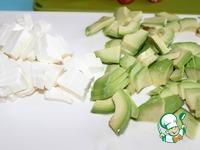 Овощной салат с авокадо и фетаксой ингредиенты