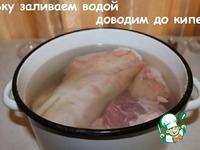 Прессованное мясо из рульки ингредиенты