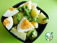 Картофельный салат с яйцом ингредиенты