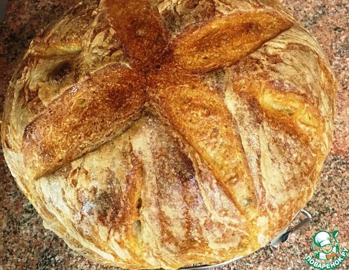 Рецепт: Хлеб Вермонтский на основе стартера