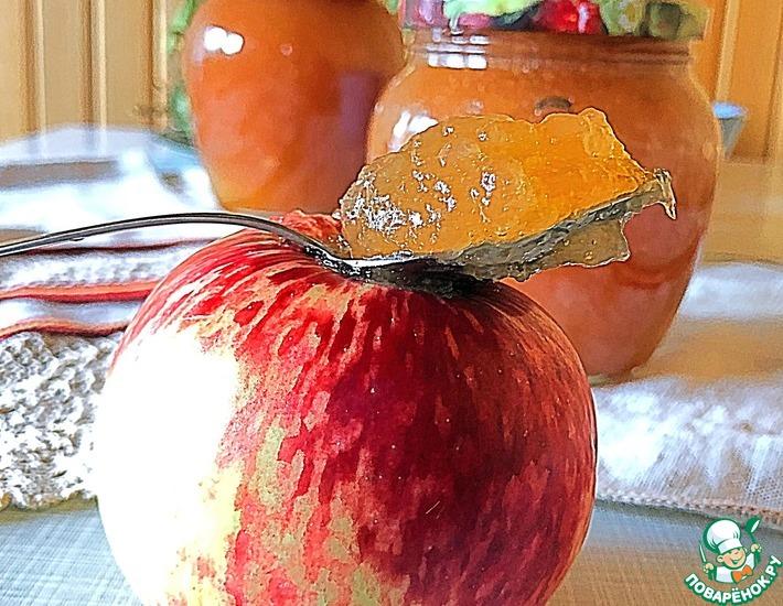 Рецепт: Яблочный джем Ленивая хозяйка