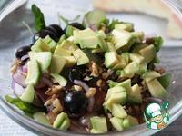 Салат с виноградом и авокадо ингредиенты