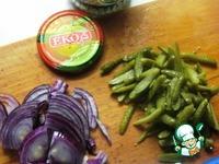 Салат с цветной капустой Зимний ингредиенты