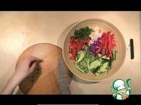Куриные котлеты с полезным овощным салатом ингредиенты