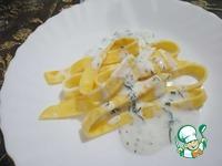 Омлет-лапша с чесночным соусом ингредиенты