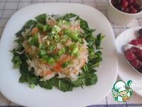 Салат из шпината и квашеной капусты ингредиенты