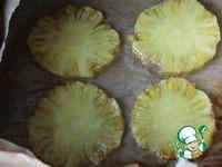 Торт-безе с ананасами в карамели ингредиенты