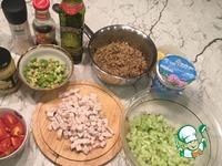 Салат с киноа и авокадо ингредиенты