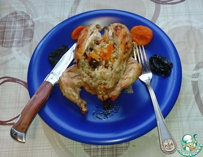 Рецепт: Курица корнишон с рисом