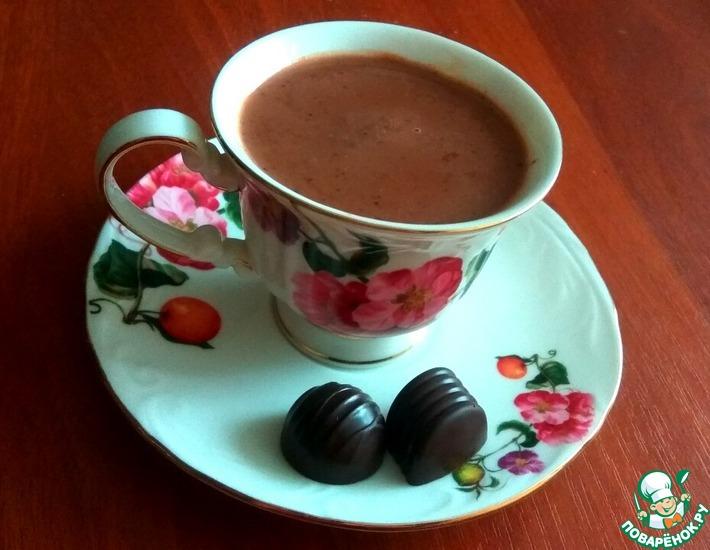 Рецепт: Кофейно-шоколадный кисель