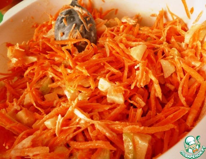 Рецепт: Простой салат из моркови