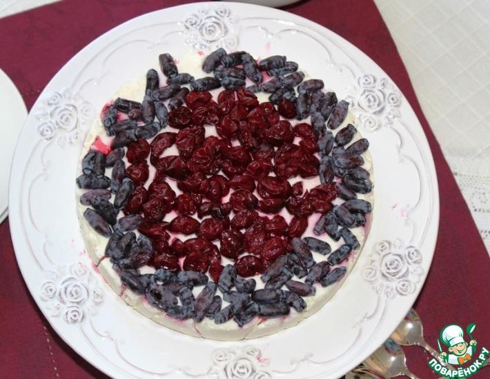Рецепт: Сырно-грушевый десерт с ягодами
