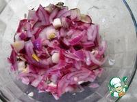 Печеночный салат со свёклой ингредиенты
