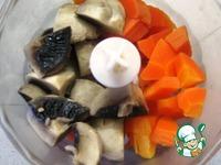 Намазка-паштет морковно-грибная ингредиенты