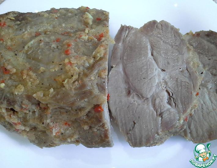 Рецепт: Свинина в остром маринаде