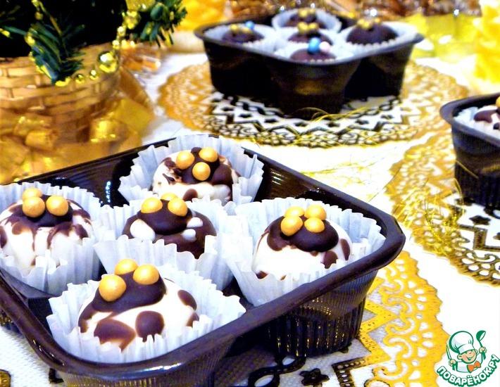 Рецепт: Конфеты Тропический микс в шоколадной глазури