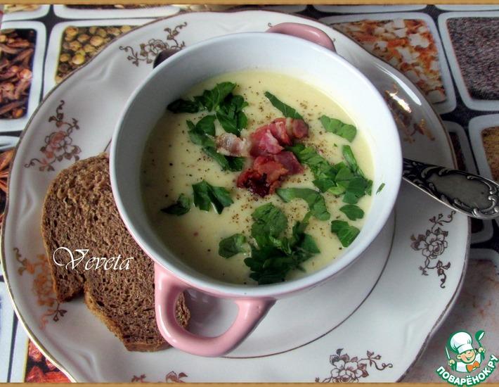 Рецепт: Картофельный крем-суп с хреном