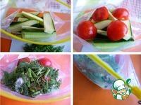 Салат из малосольных овощей с капустой ингредиенты