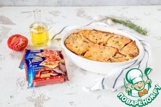 Рецепт: Баклажаны, запеченные с сыром и помидорами