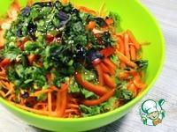 Морковный салат с ароматной заправкой ингредиенты
