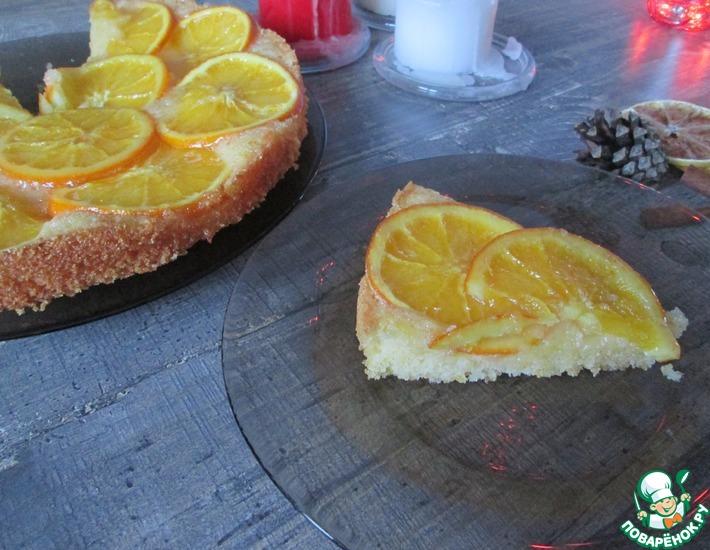 Рецепт: Пирог с апельсинами