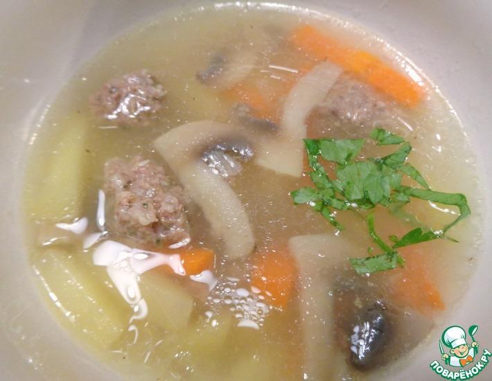 Рецепт: Домашний суп «Гармоничный»