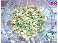 Салат с зеленым яблоком ингредиенты