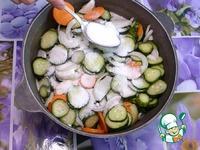 Салат из огурцов на зиму ингредиенты