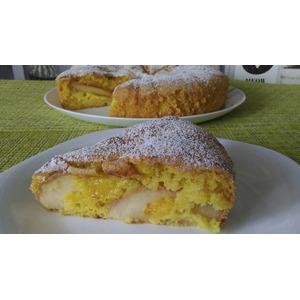 Пышная шарлотка с яблоками