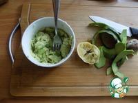 Намазка из авокадо с мидиями ингредиенты