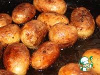 Молодой картофель жареный целиком Ароматный ингредиенты