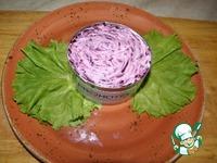 Салат с печенью трески Праздничный ингредиенты